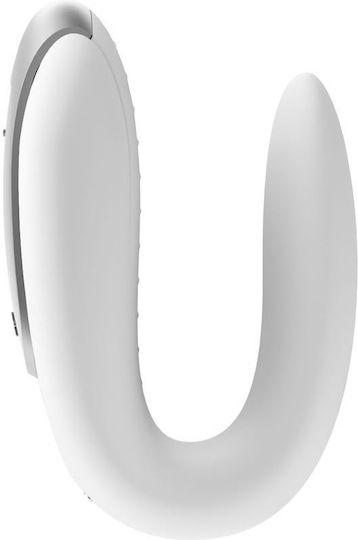 Satisfyer Double Fun Vibrator for Couples with Remote Control White