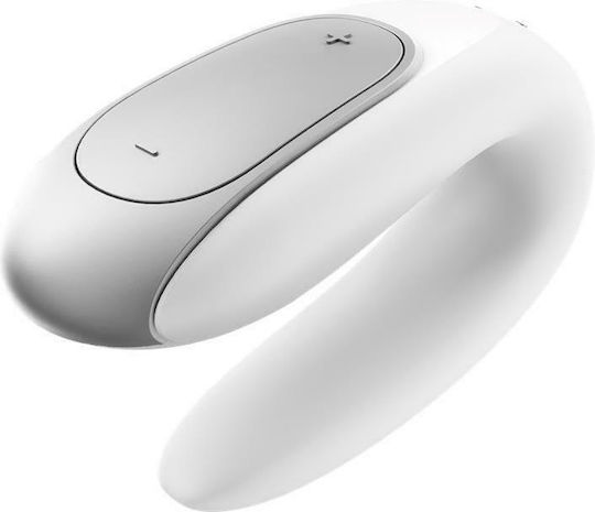 Satisfyer Double Fun Vibrator for Couples with Remote Control White