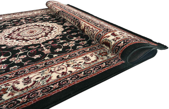 Polcarpet 9209 Set Covoare pentru dormitor Focus Negru 3buc