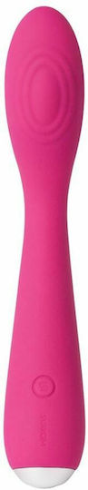 Svakom Iris Clirotal Silicone Vibrator Mini Κλειτοριδικός Δονητής 18cm Red