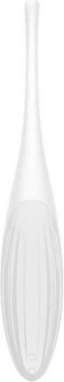 Satisfyer Twirling Joy Κλειτοριδικός Δονητής με Απομακρυσμένο Έλεγχο 18cm Λευκός