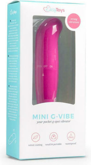 Easytoys Mini G-vibe Mini Δονητής G-Spot 12cm Pink
