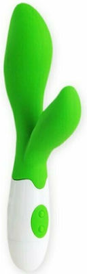 Pretty Love Rabbit Vibe Felix Owen Vibrator Iepurele 20cm AD-197715 Verde