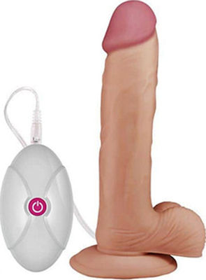 Lovetoy The Ultra Soft Dude Realistisch Vibrator 22.8cm LV1096 Flesh