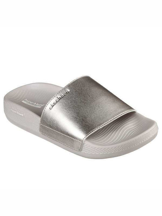 Skechers Hyper Slides σε Χρυσό Χρώμα