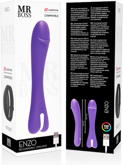 Fun Factory Mr Boss Enzo Vibrator Mini Clasic Vibrator Violet