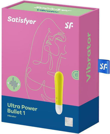 Satisfyer Ultra Power Bullet 1 Vibrator Geschoss 10.7cm Gelb