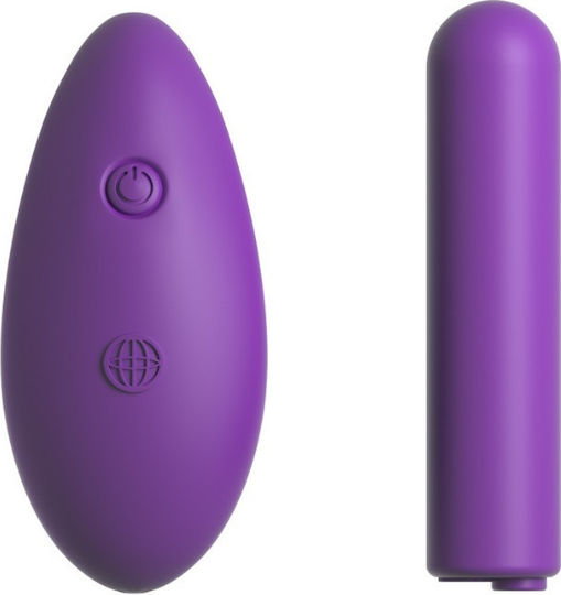 Pipedream Fantasy for Her Crotchless Panty Thrill-Her Mini Δονητής για Ζευγάρια με Απομακρυσμένο Έλεγχο 7.6cm Μωβ