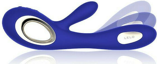 Lelo Soraya Wave Вибратор Заек 22см Среднощно синьо