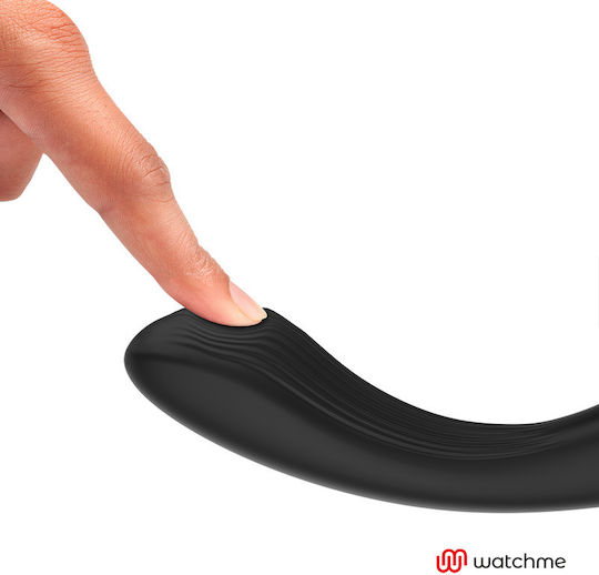 Dream Love Anne's Desire Curve G-spot Wireless Technology WatchMe Vibrator G-Spot with Remote Control 20cm Black
