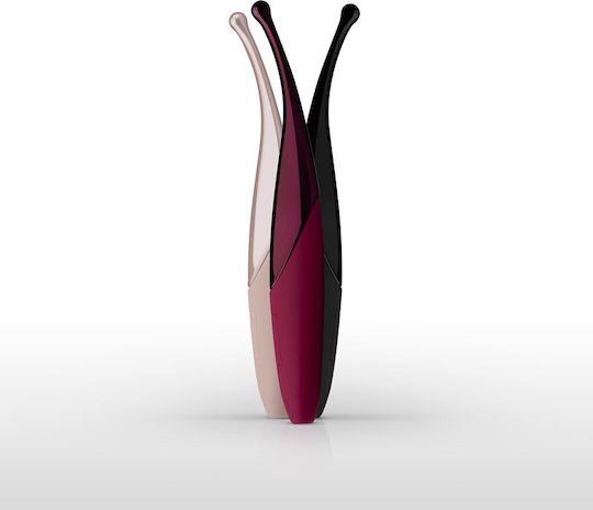 Senzi Fine Point Vibrator Mini Κλειτοριδικός Δονητής 14.7cm Black