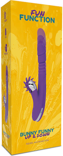 Fun Factory Bunny Funny Up & Down Δονητής Rabbit 24cm Purple