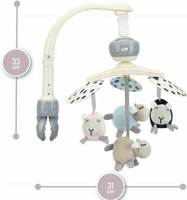 Momi Mobile for Cot with Music and Rotation Kiki Carousel