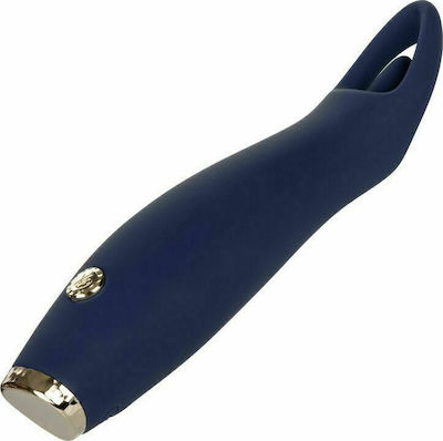 Calexotics Chic Jasmine Flickering Teaser 10 Speeds Clitoral Vibrator 16cm Albastru