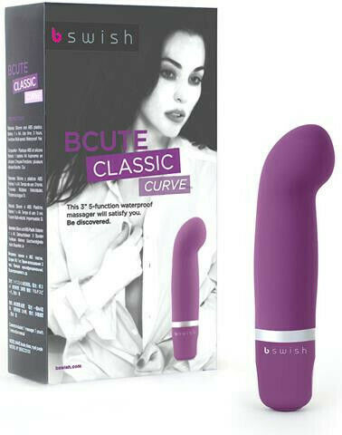 bswish Bcute Classic Curve Mini Δονητής G-Spot 10cm Purple