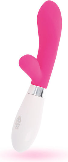 Glossy Jackson Vibrator Kaninchen 12cm Pink