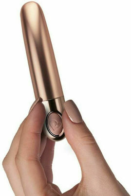 Rocks Off Ellipse Harmony Mini Vibrator with Remote Control 10cm Dusk Pink