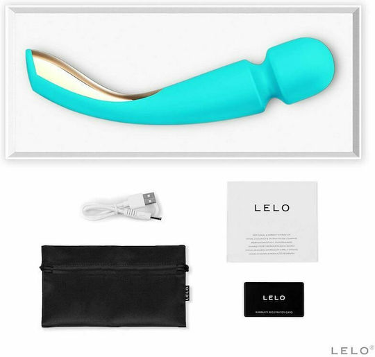Lelo Smart Wand 2 Massager Medium Δονητής Μασάζ 30.4cm Ocean Blue