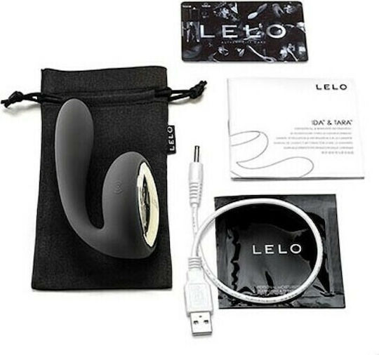 Lelo Tara Mini Vibrator Kaninchen mit Fernsteuerung 9cm Tara Schwarz