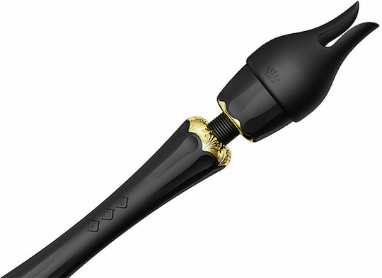 Zalo Kyro Best Wand Vibrator Masaj 29.1cm Obsidian Black