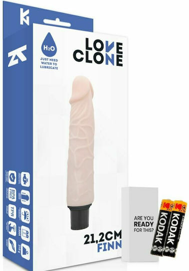 Nanma Loveclone Finn Realistic Vibrator 21.2cm Flesh