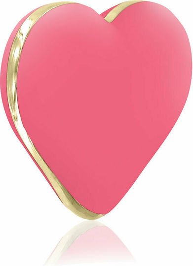 Rianne S Icons Heart Vibe Mini Κλειτοριδικός Δονητής 5cm Rose