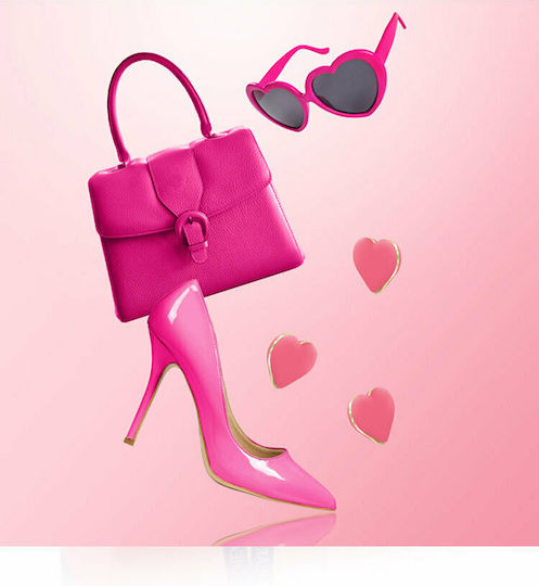 Rianne S Icons Heart Vibe Mini Κλειτοριδικός Δονητής 5cm Rose