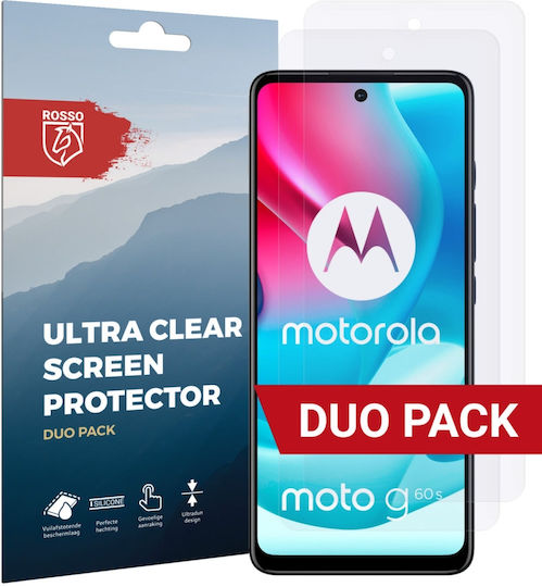 Rosso Ultra Clear Screen Protector 2τμχ (Motorola Moto G60 S)