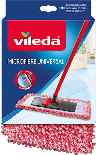 Vileda Mop Chenille Ανταλλακτικό Σφουγγαρίστρας με Μικροίνες 140995