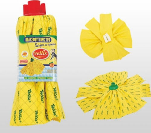 Vellis Yellow Printed Mop 10101