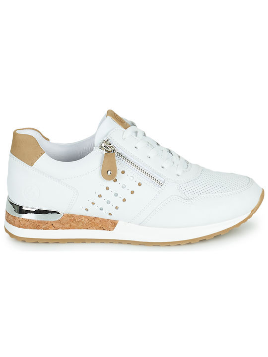 Remonte Alburi R2536-80 Γυναικεία Ανατομικά Sneakers Λευκά