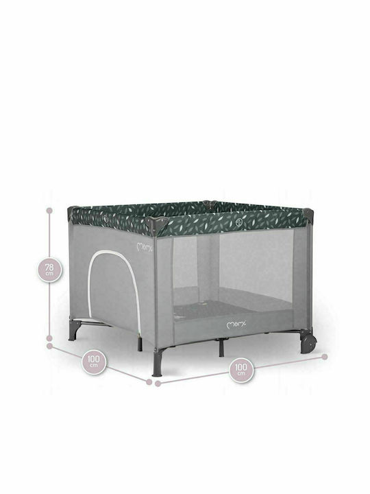 Momi Mamu Парк с Матрак Jade 100x100см