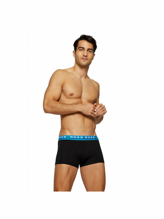 Hugo Boss Herren Boxershorts Schwarz 3Packung