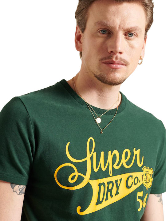 Collegiate Graphic T-Shirt Grün