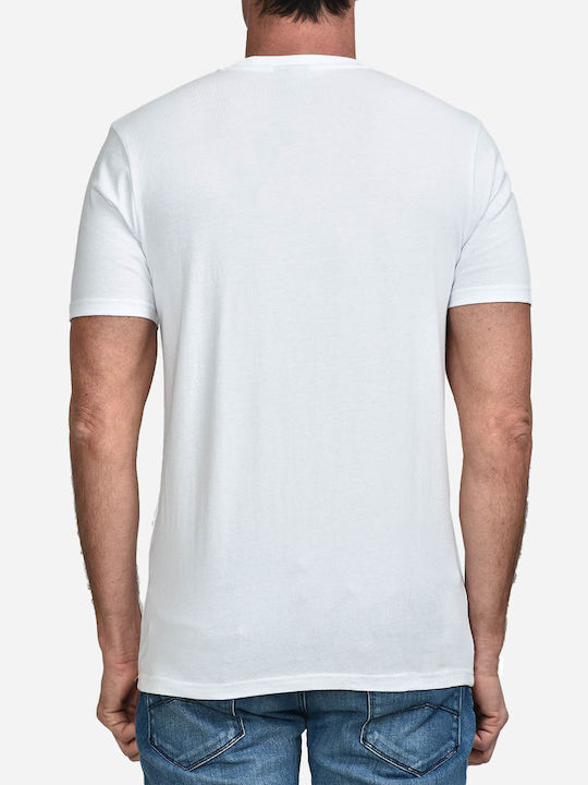 Ellesse Herren T-Shirt Kurzarm Weiß