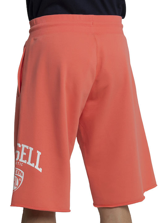 Russell Athletic Collegiate Sportliche Herrenshorts Orange