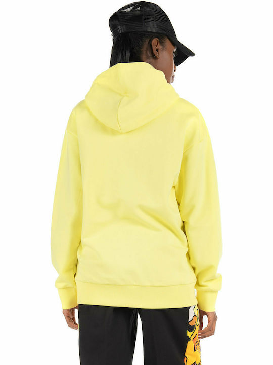 Puma X Britto Herren Sweatshirt mit Kapuze Limelight Yellow