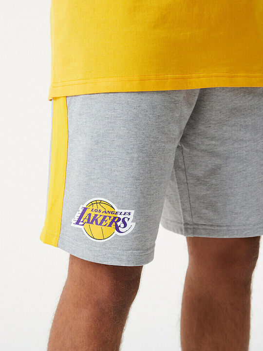 LA Lakers Αθλητική Ανδρική Βερμούδα Γκρι