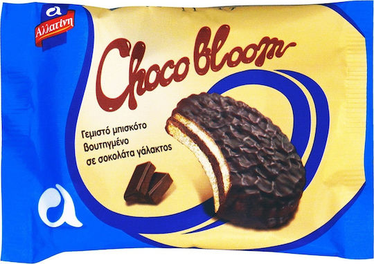 Allatini Biscuits Choco Bloom With Filling Chocolate 1pcs 35gr