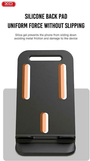 XO C73 Desk Stand for Mobile Phone in Black Colour