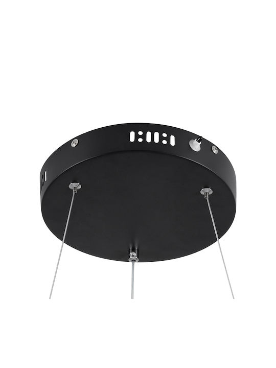 GloboStar Venom Pendant Light Black 60x60cm