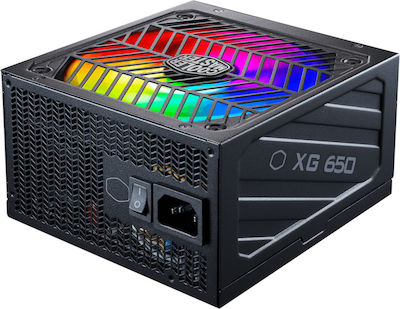 CoolerMaster XG650 Plus Platinum 750W Μαύρο Τροφοδοτικό Υπολογιστή Full Modular 80 Plus Platinum