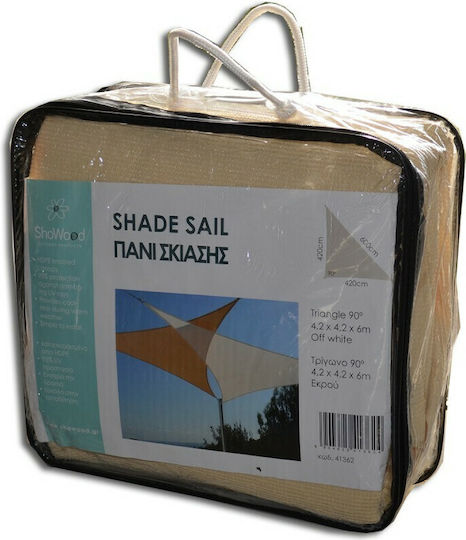 Showood Triunghi Umbrela Sail Maro 3.6m 230gr/m²