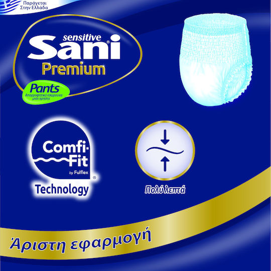 Sani Sensitive Premium Incontinence Underwear XLarge 12pcs