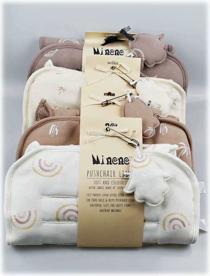 Minene Stroller Mattress Boho 35x75cm Brown