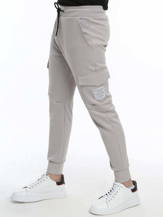 Tresor Men's Sweatpants with Rubber Gray