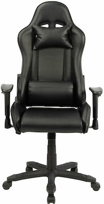 Liberta Maximus Artificial Leather Gaming Chair with Adjustable Arms Black