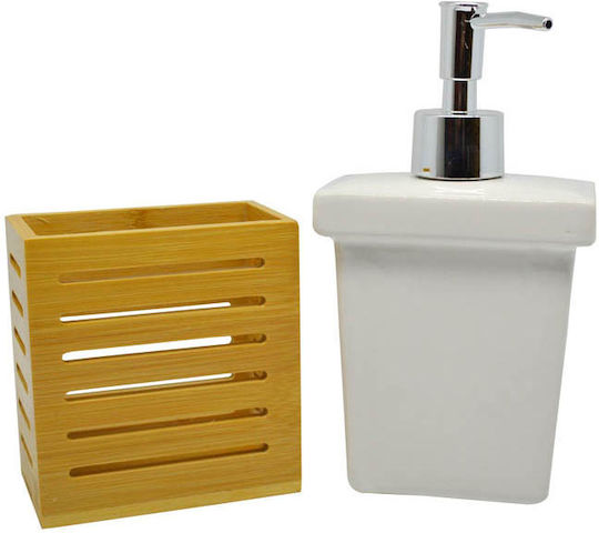 Ankor Dispenser από Bamboo Λευκό