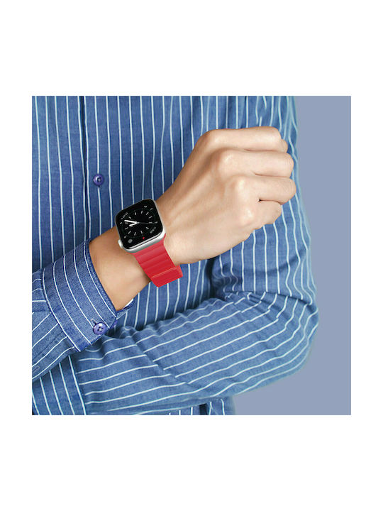 Dux Ducis Magnetic Λουράκι Κόκκινο (Apple Watch 38/40/41/42mm) Dux Ducis Magnetic Λουράκι Κόκκινο (Apple Watch 38/40/41/42mm)