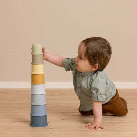 Little Dutch Stacking Toy Cup Tower for 6++ Months